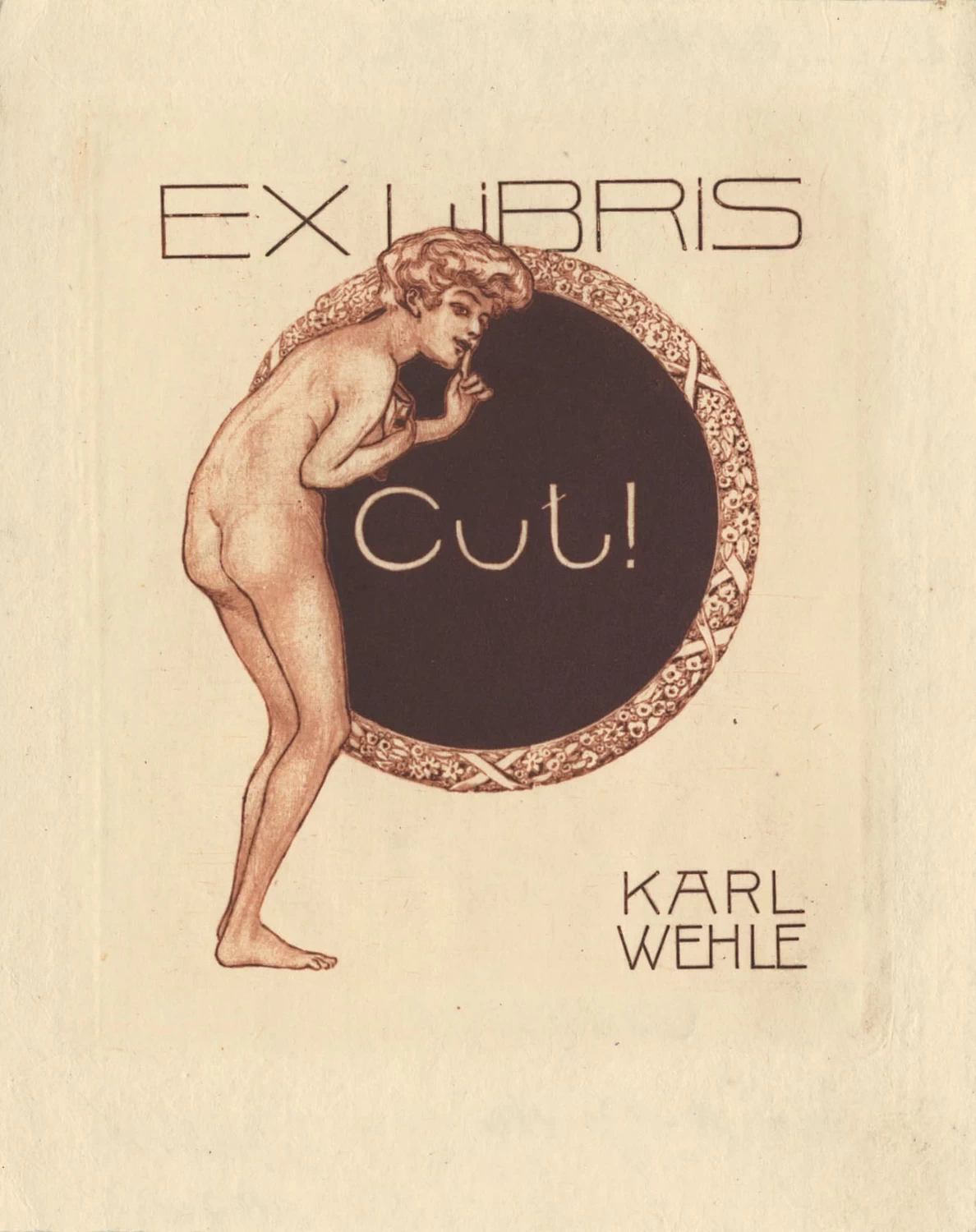 Ex libris Karl Wehle